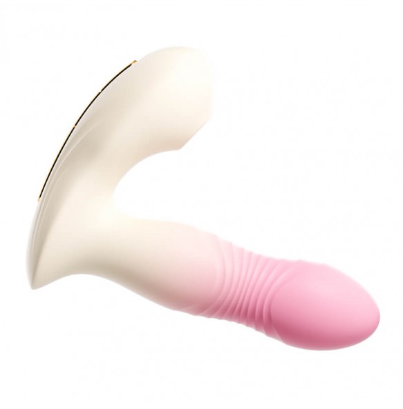 Ankni - Thrusting Vibrating Suction Wearable (Support APP Mini Programs - Pink) Ankni - Thrusting Vibrating Suction Wearable (Support APP Mini Programs - Pink)